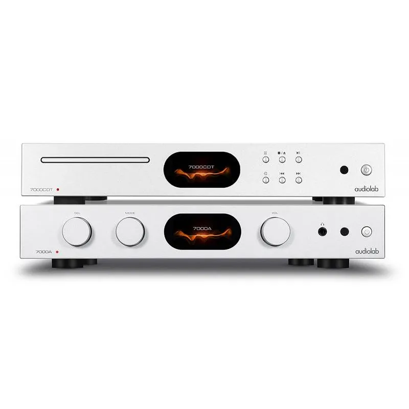 Audiolab 7000A + 7000CDT (srebrny)