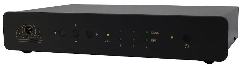 Przetwornik cyfrowo-analogowy Atoll DAC100 Signature (czarny)