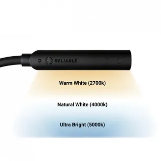 Lampa UberLight Flex do gramofonu / myjki (czarna) - 4