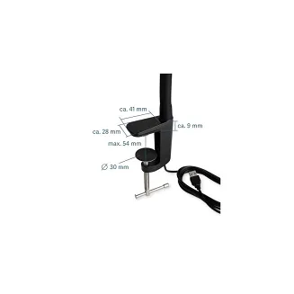 Lampa UberLight Flex do gramofonu / myjki (czarna) - 2