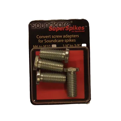 Soundcare Superspike redukcja gwintu 1/4" -> 3/8", 4 szt.