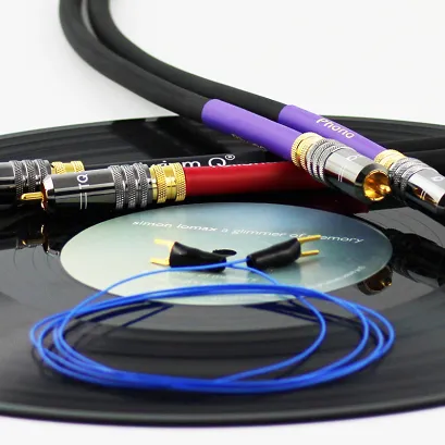 Kabel gramofonowy Tellurium Q Black II Turntable RCA