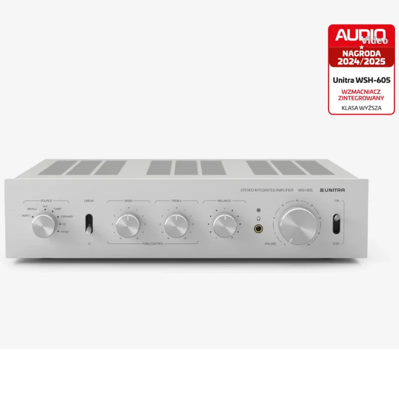 Wzmacniacz zintegrowany Unitra WSH-605