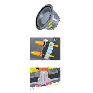 Kolumny podłogowe Triangle Magellan Quatuor (czarny błyszczący) - 9