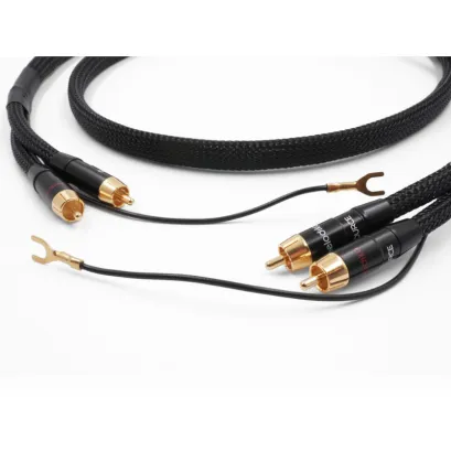 Przewód 2xRCA - 2xRCA PHONO z żyłą uziemiającą kierunkowy Melodika MDPHD