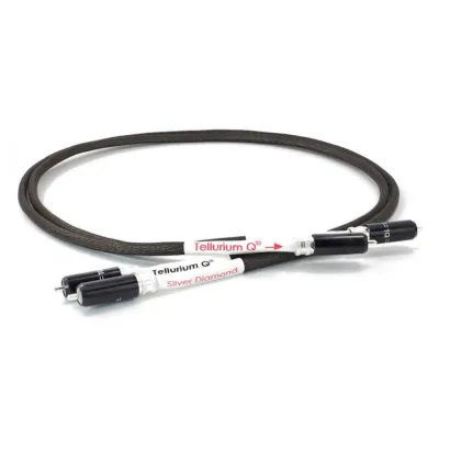 Kabel gramofonowy Tellurium Q Silver Diamond Turntable RCA