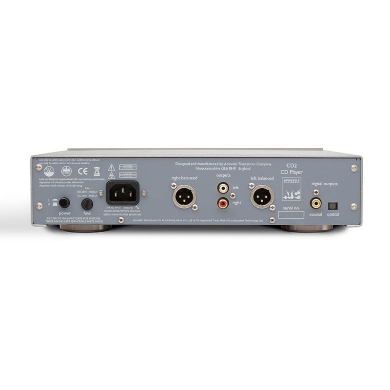 ATC CD2 – High-endowy odtwarzacz CD z wyjściem XLR i DAC AKM Audiofilski odtwarzacz ATC CD2 z napędem TEAC, przetwornikiem AKM i zbalansowanym torem audio. Kompaktowy rozmiar, wyjścia RCA i XLR, cyfrowe S/PDIF. Perfekcyjne brzmienie CD w nowoczesnej formie.