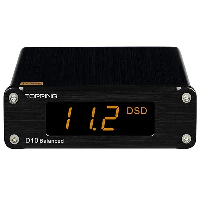 Przetwornik cyfrowo-analogowy Topping D10 Balanced czarny (D10b)