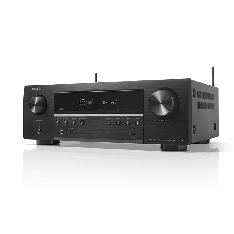 Amplituner kina domowego Denon AVR-S660H (czarny)