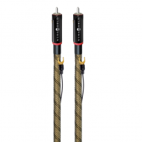 Przewód gramofonowy z uziemieniem WireWorld GOLD ECLIPSE 10 (GEI-G) RCA to RCA w/ GROUND