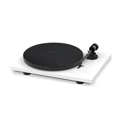 Gramofon Pro-Ject E1 Phono Biały połysk – outlet