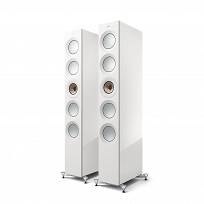 KEF Reference 5 Meta (High-Gloss White/Champagne)