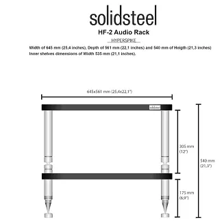 Solidsteel HF-2 (walnut) - 2