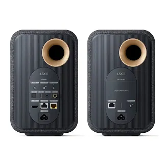 Kolumny podstawkowe KEF LSX II (Carbon Black / Czarny) - outlet - 4