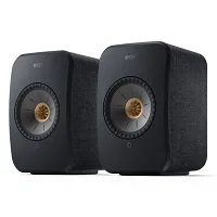 Kolumny podstawkowe KEF LSX II (Carbon Black / Czarny) - outlet