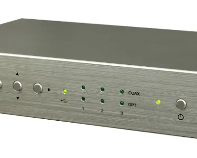 Przetwornik cyfrowo-analogowy Atoll DAC100 Signature (srebrny)