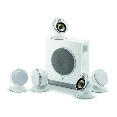 Zestaw 5.1 Focal Dome Flax 5.1 SUB AIR (Biały)