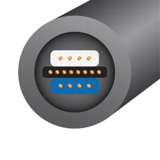 Interkonekt stereo zbalansowany (audio) WireWorld EQUINOX 10 (QBI) XLR to XLR - 2