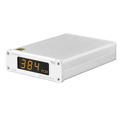 Przetwornik cyfrowo-analogowy Topping D10s (srebrny)