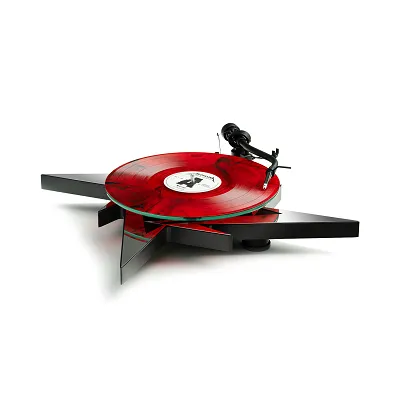 Pro-Ject Metallica Turntable (Edycja Limitowana) + pokrywa Cover it Metallica