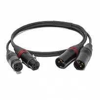 Interkonekt gramofonowy XLR Van den Hul D - 502 Hybrid