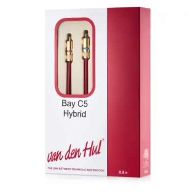 Interkonekt analogowy niezbalansowany RCA Van den Hul The Bay C5 Hybrid