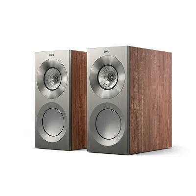 Kolumny podstawkowe KEF Reference 1 Meta (Satin Walnut/Silver)