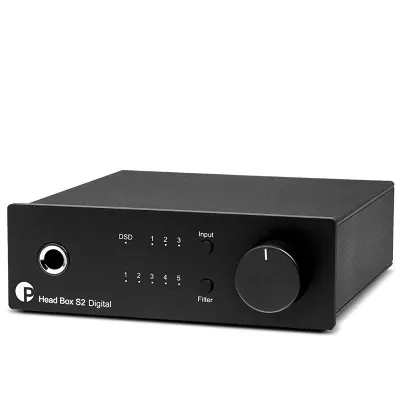 Przetwornik cyfrowo-analogowy Pro-Ject Head Box S2 Digital (czarny)