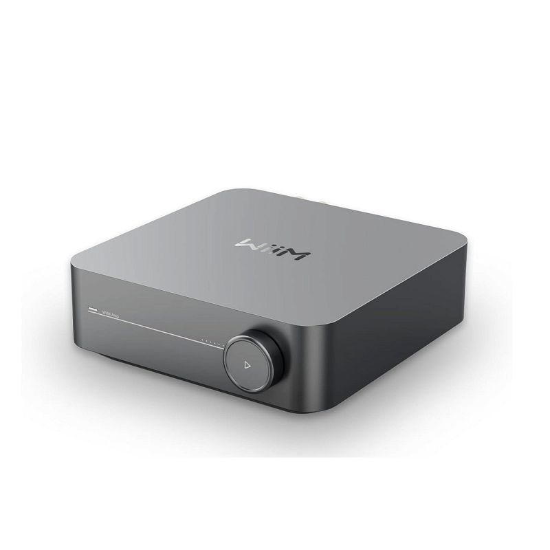 Wiim AMP PRO シルバー Wiim Audio - WiiM Amp Pro - wzmacniacz stereo z wbudowanym