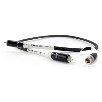 Interkonekt cyfrowy Tellurium Q Silver Diamond Waveform Digital RCA/BNC - 3