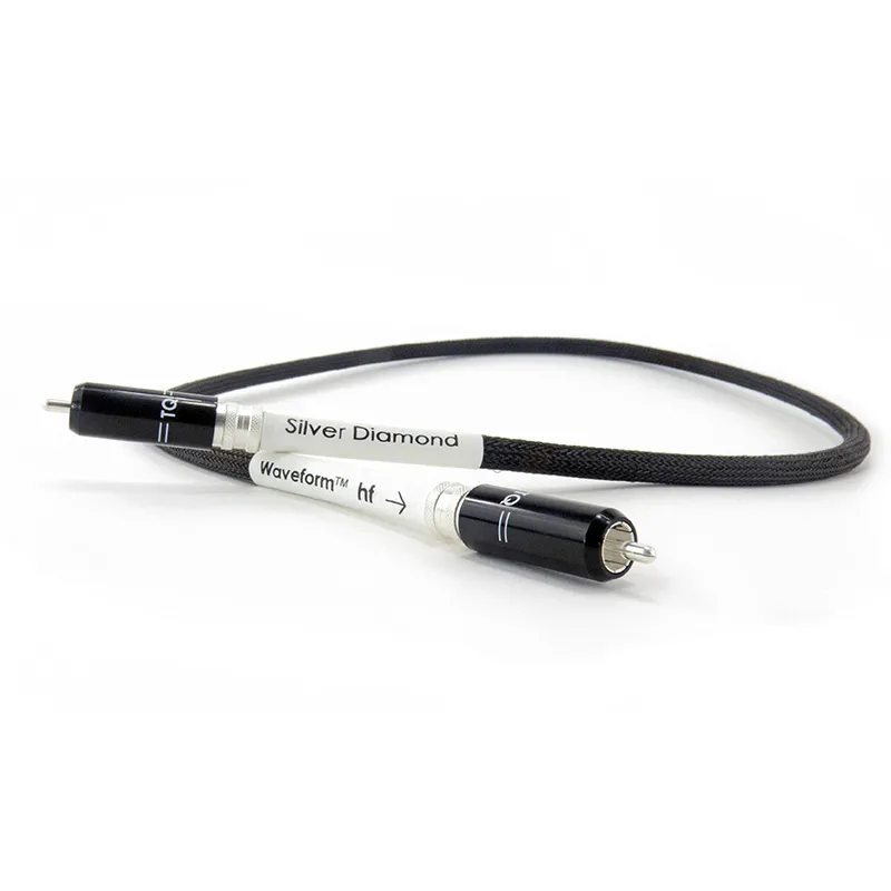 Interkonekt cyfrowy Tellurium Q Silver Diamond Waveform Digital RCA/BNC