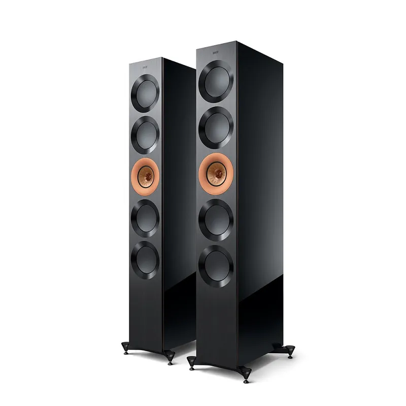 Kolumny podłogowe KEF Reference 5 Meta (High-Gloss Black/Copper)