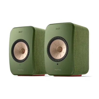 Kolumny podstawkowe KEF LSX II Wireless (Olive Green)