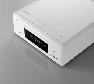 Amplituner Denon RCD-N12 DAB (biały) - 6