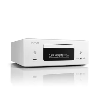Amplituner Denon RCD-N12 DAB (biały) - 3