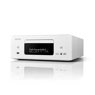 Amplituner Denon RCD-N12 DAB (biały) - 2