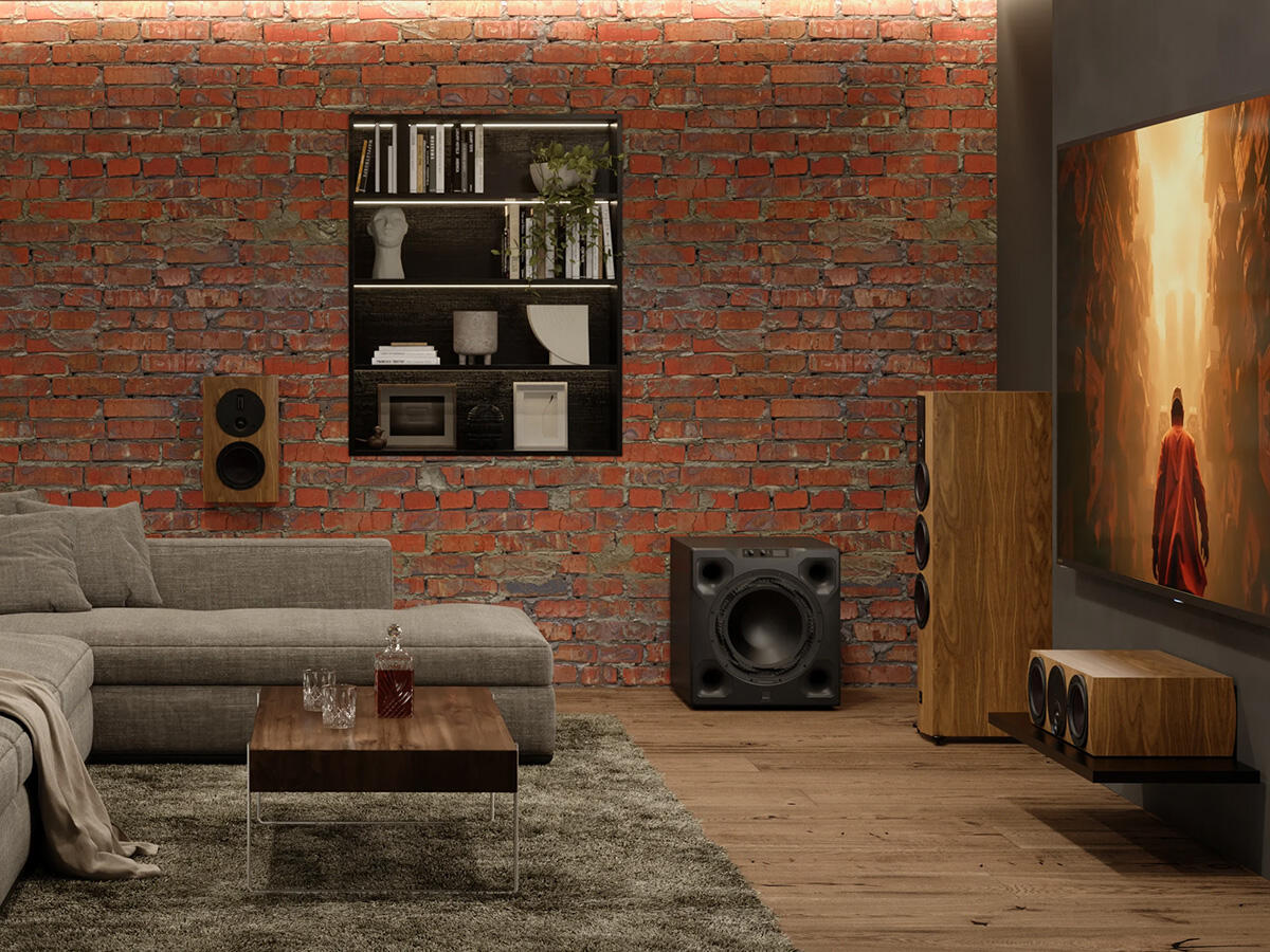 DALI SUB V-16 F – Flagowy Subwoofer 1500 W DALI SUB V-16 F to subwoofer referencyjny z 16