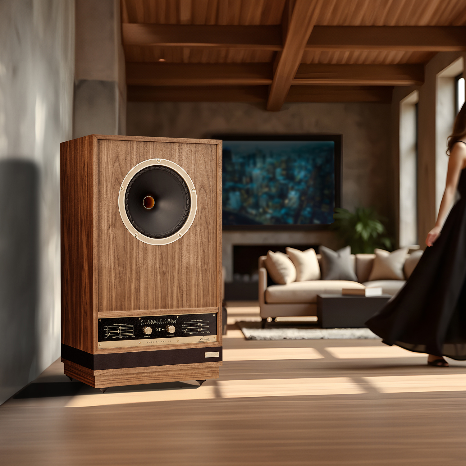 Kolumny Fyne Audio Vintage Classic Gold XII SP to połączenie 12