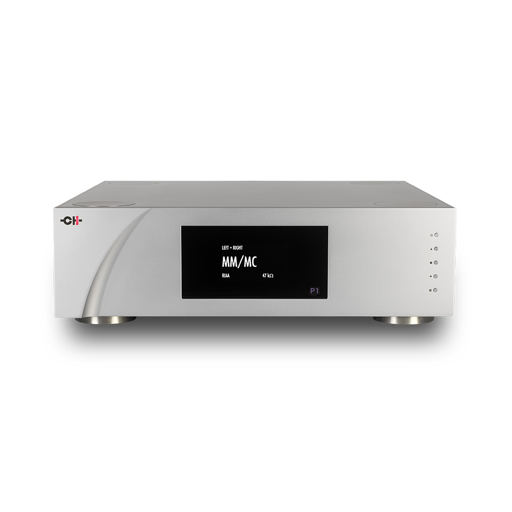 CH Precision P1 to hi-endowy przedwzmacniacz phono MM i MC z układem R-2R, czterema DAC PCM1704, upsamplingiem CH-PEtER i wyjątkowo niskimi zniekształceniami. Idealny wybór dla miłośników winyli.