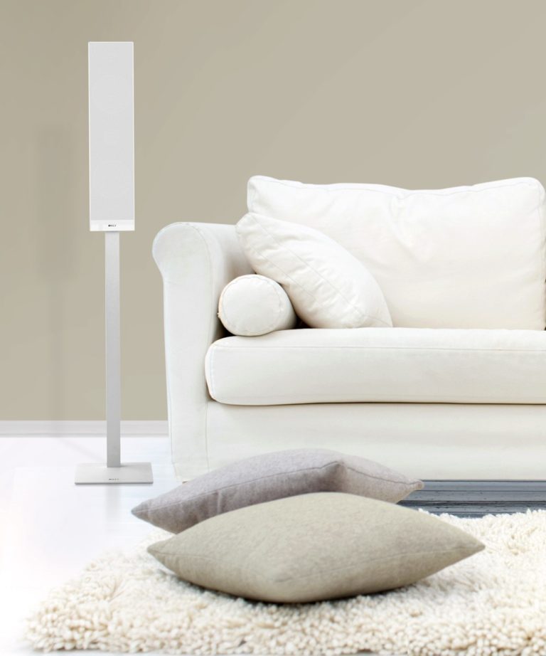 KEF T301 – smukły głośnik do kina domowego z mocnym dźwiękiem KEF T301 to ultra płaski głośnik z dwoma przetwornikami 115 mm i wentylowanym tweeterem 25 mm.