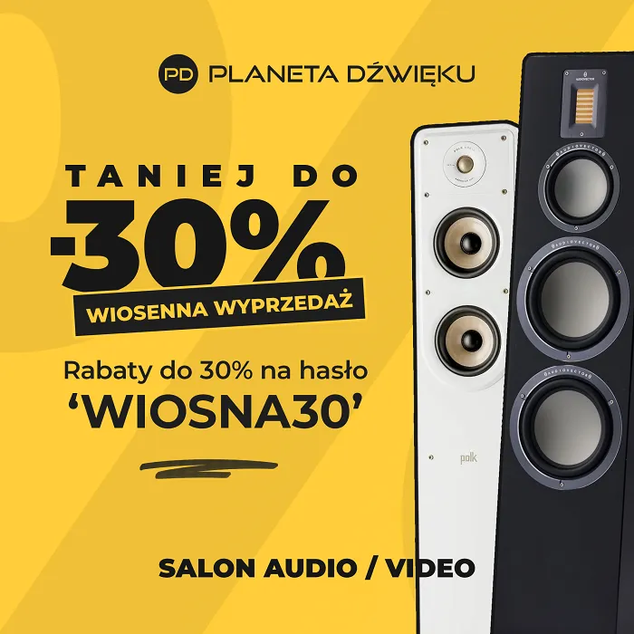 Wiosenna Wyprzedaż do -30% taniej