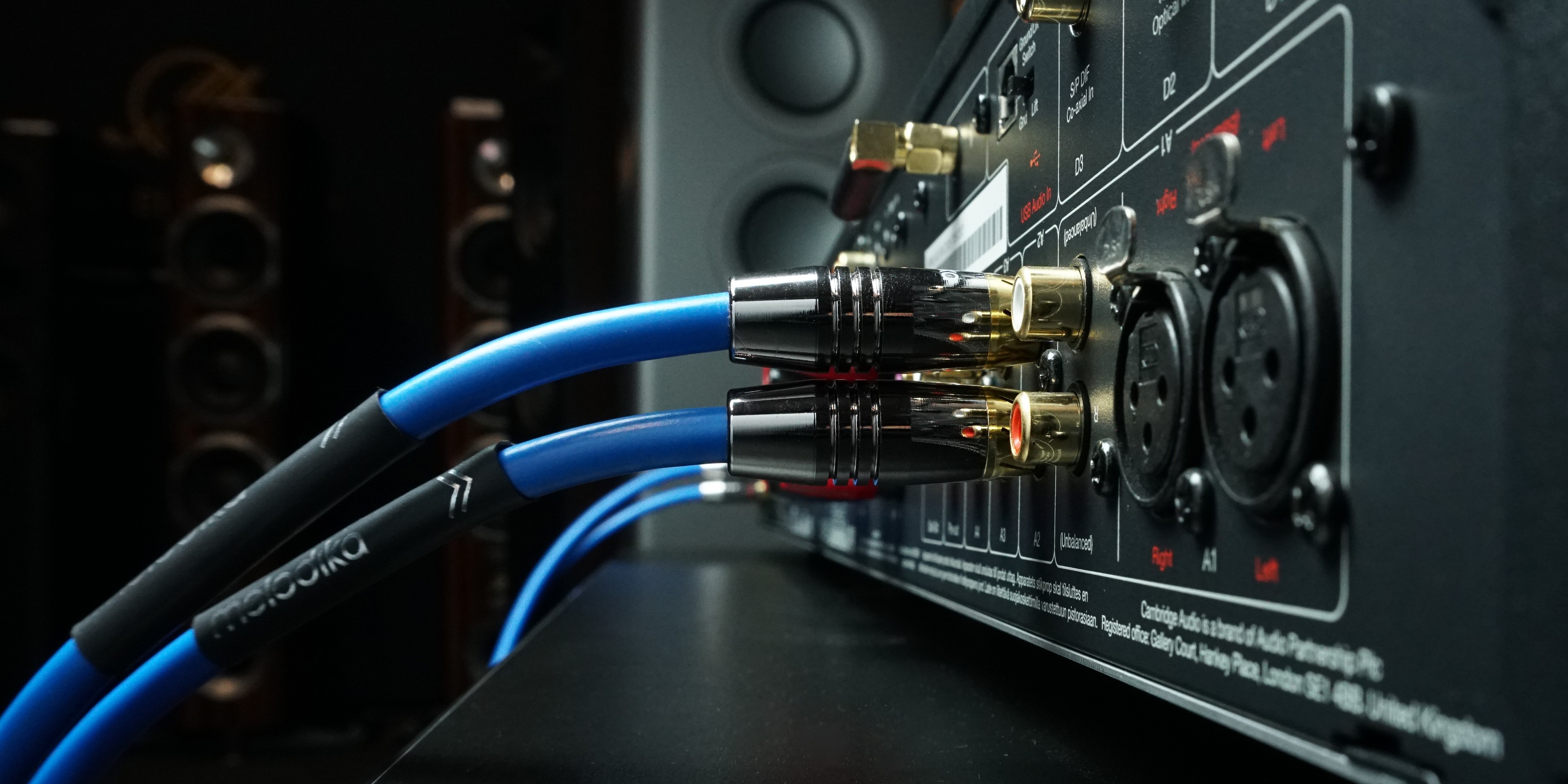 Interkonekt Melodika SB2R Sky Blue (2xRCA - 2xRCA)