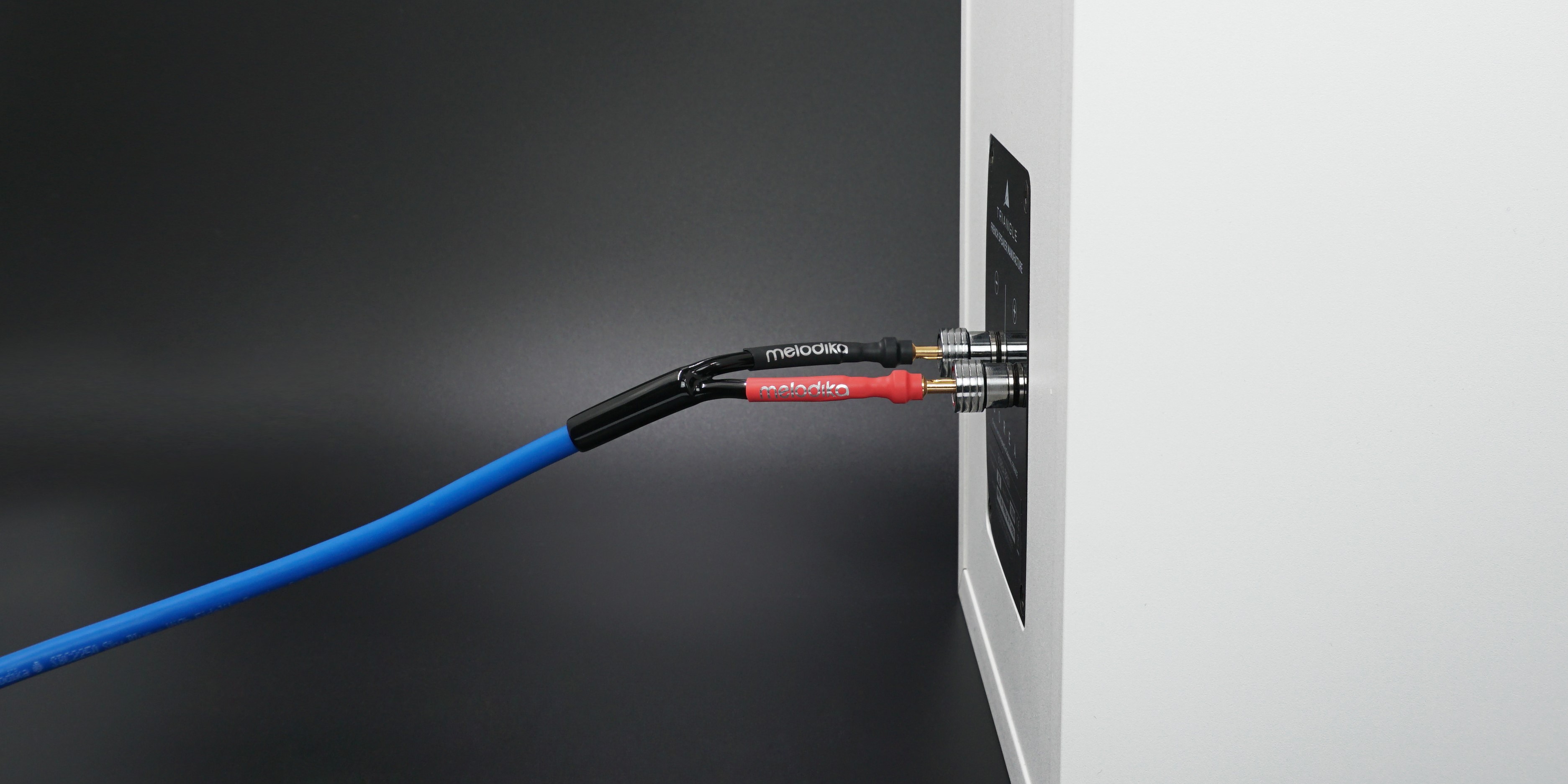 Przewód głośnikowy konfekcjonowany Melodika SBSC15 Sky Blue (banan)