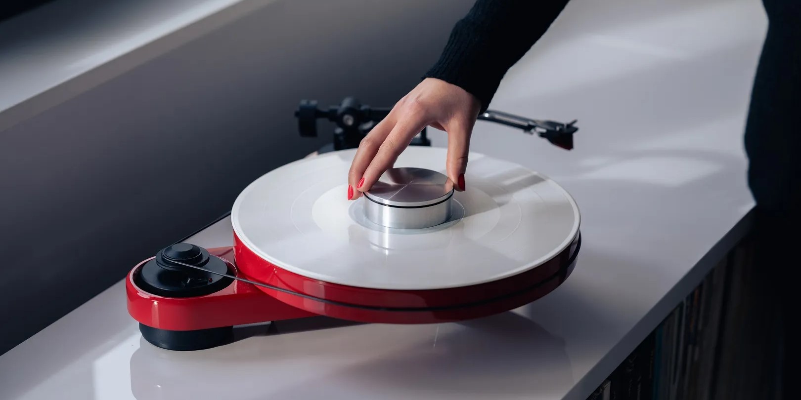 Docisk płyt Pro-Ject Record Puck S