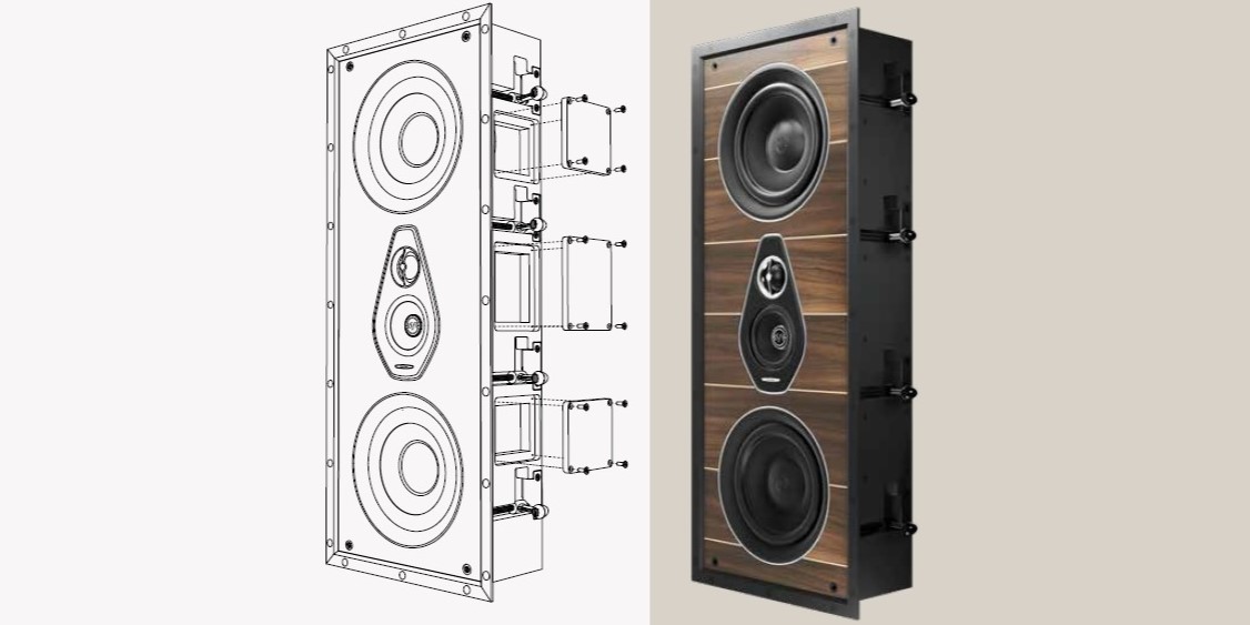 Głośnik do montażu w ścianie Sonus Faber PL-664 Głośnik do montażu w ścianie Sonus Faber PL-664